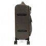 IT Luggage SATIN 68 л валіза з поліестеру на 4 колесах темно-сіра