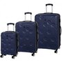  IT Luggage Hexa комплект чемоданов из ABS пластика на 4 колесах синий