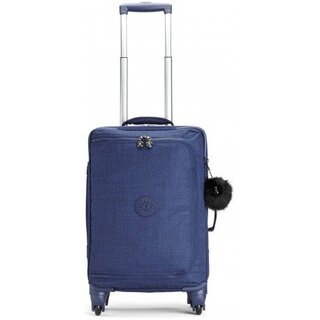 Kipling CYRAH 37,5 л валіза з нейлону на 4 колесах синя