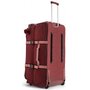 Kipling TEAGAN 74 л чемодан из нейлона на 2 колесах красный