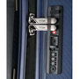 Мала валіза Titan Compax на 43 л ручна поклажа з поліпропілену Синій