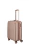 Titan BARBARA GLINT 68/78 л валіза з полікарбонату на 4 колесах рожева