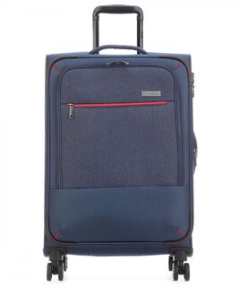 Travelite ARONA 105 л чемодан из полиэстера на 4 колесах синий