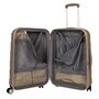 Travelite KALISTO 70/80 л чемодан из поликарбоната на 4 колесах шампань