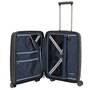 Малый чемодан Travelite AIR BASE на 37 л весом 2,1 кг из полипропилена Антрацит