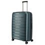 Большой чемодан Travelite AIR BASE на 105 л из полипропилена на 4 колесах Голубой