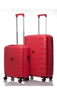 Roncato Spirit комплект чемоданов из полипропилена на 4 колесах красный
