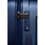 March Cosmopolitan 121 л чемодан из поликарбоната на 4-х колесах синий 