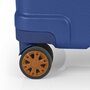 Gabol Mosaic 90 л чемодан из ABS пластика на 4 колесах синий