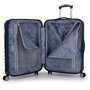 Gabol Atlanta 57 л чемодан из ABS пластика на 4 колесах синий