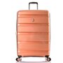 Heys Metallix 132 л чемодан из дюрафлекса на 4 колесах розовый