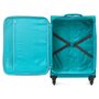 Travelite Naxos 61 л чемодан из полиэстера на 4-х колесах бирюзовый