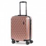Rock Allure 36 л валіза з ABS-пластику на 4 колесах рожева