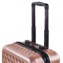 Rock Allure 36 л чемодан из ABS-пластика на 4 колесах розовый