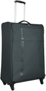CARLTON Skylite 94 л чемодан из текстиля на 4 колесах серый