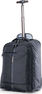 CARLTON Wallstreet 33 л чемодан-рюкзак з нейлону на 2 колесах з відділом для ноутбука чорний