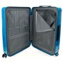 Piquadro SEEKER70/Blue L 98 л чемодан из поликарбоната на 4 колесах синий