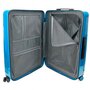 Piquadro SEEKER70/Blue M 76,5 л чемодан из поликарбоната на 4 колесах синий