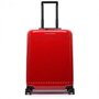 Piquadro SEEKER70/Red S 39,5 л чемодан из поликарбоната на 4 колесах красный