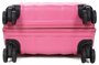 JUMP Tanoma 34 л валіза з поліпропілену на 4 колесах рожева
