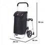 ShoppingCruiser Shop &amp; Relax 40 Black 40 л сумка-тележка из полиэстера черная