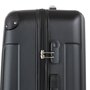 TravelZ Light (L) Black 76 л чемодан из пластика на 4 колесах черный
