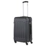 TravelZ Light (M) Black 66 л валіза із пластику на 4 колесах чорна