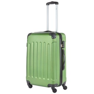 TravelZ Light (M) Khaki/Green 66 л валіза із пластику на 4 колесах зелений