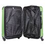 TravelZ Light (M) Khaki/Green 66 л валіза із пластику на 4 колесах зелений