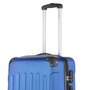 TravelZ Light (M) Navy Blue 66 л валіза із пластику на 4 колесах синя