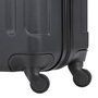 TravelZ Light (S) Black 25 л чемодан из пластика на 4 колесах черный