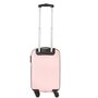 TravelZ Horizon (S) Baby Pink 35 л валіза із пластику на 4 колесах світло-рожева