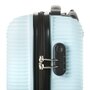TravelZ Horizon (S) Baby Blue 35 л чемодан из пластика на 4 колесах светло-голубой