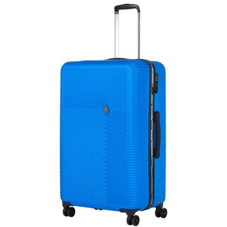 CarryOn Connect (L) Blue 85 л чемодан из поликарбоната на 4 колесах синий