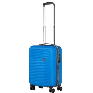 CarryOn Connect (S) Blue 32 л чемодан из поликарбоната на 4 колесах синий