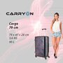CarryOn Oval Class (L) 94 л чемодан из поликарбоната на 4 колесах цветной