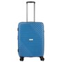 CarryOn Transport (M) Blue Jeans 65/77 л валіза з поліпропілену на 4 колесах синя