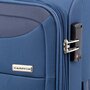 CarryOn AIR (L) Steel Blue 100/120 л чемодан из полиэстера на 4 колесах синий