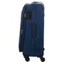 CarryOn AIR (M) Steel Blue 70/84 л чемодан из полиэстера на 4 колесах синий