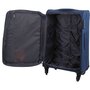 CarryOn AIR (M) Steel Blue 70/84 л чемодан из полиэстера на 4 колесах синий