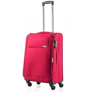 CarryOn AIR (M) Cherry Red 70/84 л валіза з поліестеру на 4 колесах червона