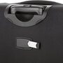 CarryOn AIR (M) Black 70/84 л чемодан из полиэстера на 4 колесах черный