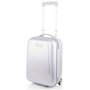 CarryOn Skyhopper 2X (S) Silver 32 л чемодан из поликарбоната на 2 колесах серебро