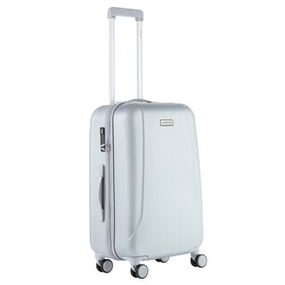 CarryOn Skyhopper (M) Silver 57 л чемодан из поликарбоната на 4 колесах серебро