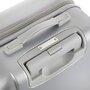 CarryOn Skyhopper (M) Silver 57 л валіза з полікарбонату на 4 колесах срібло