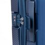 Piquadro CUBICA/Blue S 34 л чемодан из поликарбоната на 4 колесах синий