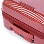 Piquadro CUBICA/Red M 70 л чемодан из поликарбоната на 4 колесах красный