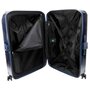 Piquadro CUBICA/Blue L 89 л чемодан из поликарбоната на 4 колесах синий