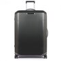 Piquadro CUBICA/Black L 89 л чемодан из поликарбоната на 4 колесах черный