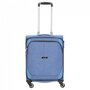 Travelite Nida Blue 35 л чемодан из полиэстера на 4 колесах синий